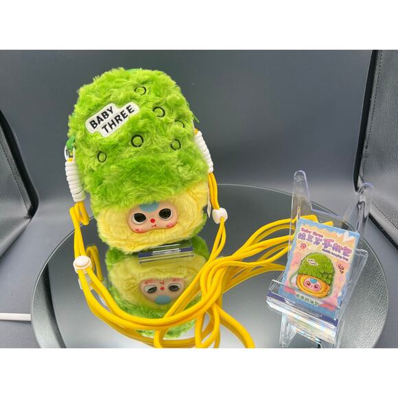 Baby Three Mobile Hanger CONFIRMED “CURLY CREAM BUN” Lanyard BB3 - Picture 2 of 3